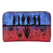 Stranger Things UpsideDown Shadows Zip Wallet