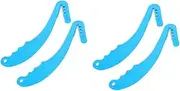 GANAZONO 2sets Ear Tag Removal Tools Durable Ear Tags Cutter with Comfortable Grip for Cattle Sheep Goat and Pig 2pcs*2