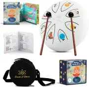 Steel Tongue Drum with Songbook and Bedtime Sing-A-Long Story - Dylan'S Dream Dr