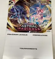 Poster Pokemon TCG Sword Shield Astral Radiance Tournament Prerelease League NEW