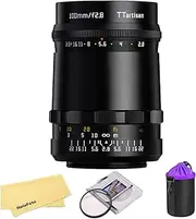 TTARTISAN 100mm F2.8 Soap Bubble Bokeh Full Frame Clicked Aperture M42-mount Use it on Modern Cameras with an Adapter Full Metal Body Lens for M42-Mount Cameras with MCUV Lens Filter and Lens Bag