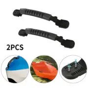 2 Pcs Kayak Canoe Boat Side Mount Carry Handles Paddle Park Kayak Handles Black