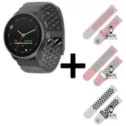 Suunto Race S GPS Watch (TIT GRAP) + R&N Strap Edition