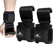 Lifting Hooks for Weight Lifting: Weightlifting Hooks Wrist Straps Hand Grip Support for Deadlift Weightlifting Gym Gloves for Men & Women