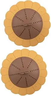 Set of 2 Drain Strainer Plugs for Bathroom Kitchen Leak-Proof Sink Stopper Bathtub Sealing Plug Easy to Use