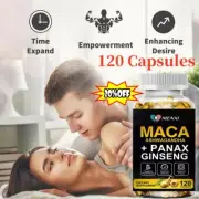 Male Enhancing Libido 120Capsules-Maca Root,Massive Girth Enlargement Support