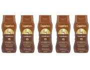 Coppertone Tanning Sunscreen Lotion SPF 15, 8 Fl. Oz. - Pack of 5