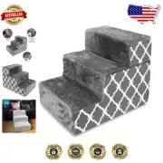 Machine Washable Foam Pet Steps - Foldable Non-Slip Climbing Aid for Pets