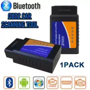 Bluetooth OBD2 OBDII Car Diagnostic Scanner Auto Fault Code Reader Tool ELM327