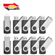 - 5,10,50 PCS - Black USB Flash Memory Stick Storage Drive U Disk Gift Wholesale