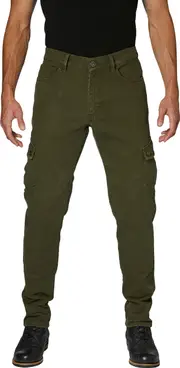 Rokker Cargo Slim, textile pants unisex , color: Olive , size: W30/L30