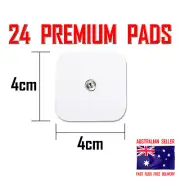 PainPod TENS EMS compatible ELECTRODE PADS - 4cm x 4cm x 24 PREMIUM PADS