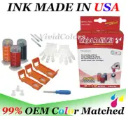CLI-8 INK Cartridge refill bottle Kit Canon CN CLI8 Tri-Color CMY with tools