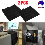 2X Couch Sofa Recliner Chair Arm Rest Storage Organizer Pocket Caddy Tray Holder
