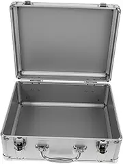 KITANDOVE Box Portable Toolbox Hard Storage Case with Password Lock for Outdoor Activities Scratch Resistant Design Multifunctional Carrying Briefcase for Men Stylish
