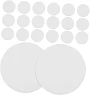 BESTOYARD 20pcs Round Light Diffuser Plates for Downlights Easy Installation Replacement Enhances Lighting Atmosphere Versatile DIY Lamp Cover Shading Plate for Balanced Illumination