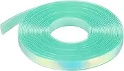 uxcell 5.47 Yards Silicone Lanyard String, 12mm Wide Bright Color Lacing Cord Laser Reflective Lanyard String for Crafts Weaving DIY Handmade Bracelets Clothes Keychain, Fruit Green