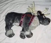 SVEN FROZEN Reindeer Poseable Plush Disney Store Stamp Stuffed You New