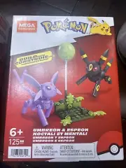 MEGA Construx Pokemon Buildable Figures (UMBREON, ESPEON) BRAND NEW!