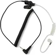 [Retevis] 1 Pin 3.5mm Tube Earpiece, Receiver Only Surveillance Headset with Acoustic Tube Earpiece for Motorola Two Way Radio/Phone/Speaker Mic(1 Pack)