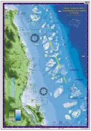 Boating, Fishing, Qld Marine Safety Chart - HINCHINBROOK IS to CAIRNS + BONUS