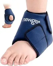 Ankle Gel Cold Packs for Ankle Injuries, Ankle Ice Pack Wrap for Sports Injuries, Sprained Ankle, Swelling, Bruise, Post-Surgery Recovery