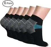 Copper Compression Socks For Women & Men- Best For Running,Athletic,Medical,Pregnancy and Travel -15-20mmHg