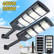 3000000lm Outdoor Solar Wall Light LED Motion Sensor Bright Flood Street Lamp