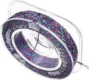 HANABASS 1 Roll Fishing Gear Fishing Rod Wrap Threading Wraps Line Colored Tackle Guides Thread for Ring Wire Loop Tie Wire Polyethylene Fiber Colorful