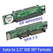 IDE to Sata 2.5 Inch IDE Female 40 Pin Port to 2.5 Sata Female 1.5Gbs Serial Adapter Converter Support ATA 133 100 HDD CD DVD