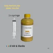 Sublimation ink for all Epson eco-tanks & deskt printers, Yellow 250ml