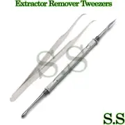 Blackhead Acne Pimple Blemish Extractor Remover Tool Kit Curved Tweezers BTS-248