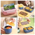 Kids Food Container High Capacity Store Lunch Smooth Surface Bento Box Soup