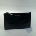 BALENCIAGA 巴黎世家 黑 壓紋 BB卡包 信用卡包 名片夾 零錢包 小皮件 時尚配件