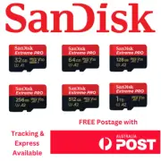 SanDisk Extreme Pro 64GB 128GB 256GB 512GB 1TB micro SD Card A2 V30 4K