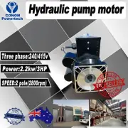 Three phase 2.2kw 9 spins Hydraulic spline motor 2800rpm vehicle CAR lift hoist
