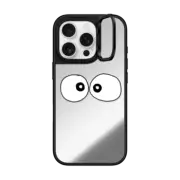 iPhone 16 Pro Mirror Ring Stand Case MagSafe Compatible Eyes by Matthew Langille