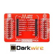 Mikroe Click 1363 BOOSTER PACK extension for TI Launchpad & Microchip EV54Y93A
