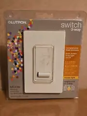 Lutron DL-3PSLHW-AL Dalia Duo 1000w 3-Way Switch ALMOND COLOR