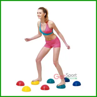 地雷平衡球(踩踏按摩球/腳底按摩/半圓球/反映訓練器/榴蓮球) (7.1折)