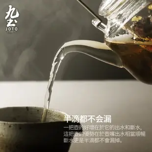 九土手工四方高硼矽錘紋玻璃壺手工茶壺茶壺茶具煮水壺泡茶茶壺燒水壺透明茶壺泡茶壺提樑壺玻璃煮茶壺耐熱玻璃茶壺CHR0561