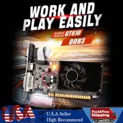 GT610 1GB Discrete Graphics Computer Desktop Easy Office Game DDR3 Memory VGA
