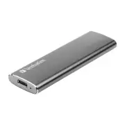 Verbatim Vx500 2TB External SSD Space Gray USB 3.1 Gen 2 High Speed Storage