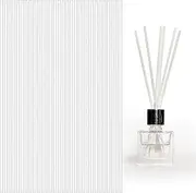 30 Pcs Reed Diffuser Sticks, 30CM Natural Wood Rattan Essential Oil Aroma Diffusers ECO-friendly Extra Long 4 mm Thick White Replacement Refill Stick, Fragrance Diffuser Refills for SPA Bedroom Home