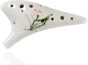 Zelda Ocarina 12 Hole Ceramic Alto C Legend of Zelda Flute for Children, Beginne