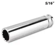 Daytona D14516DS 1/4" Drive 12 Point 5/16" AF Imperial Deep Socket