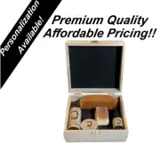 Grooming Box Kit. Includes: Beard Oil, Balm, Beard Wash, Soap, and Wood Comb