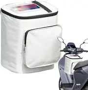 Bicycles Handlebar Bag - Handlebar Storage Bag, 30cm Handlebar Front Bag - Waterproof Oxford Bag with Mobile Phone Holder & 6kg Load Capacity, Ideal for Bicycles, Scooters, e-Bikes & Strollers