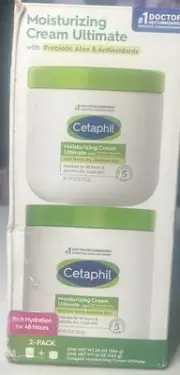 Cetaphil Moisturizing Cream 20oz + 16oz Bonus Fragrance Free Non-Greasy