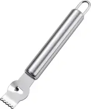 RUIHEY Lemon Zester Stainless Steel Citrus Grater with Channel Knife and Hang...